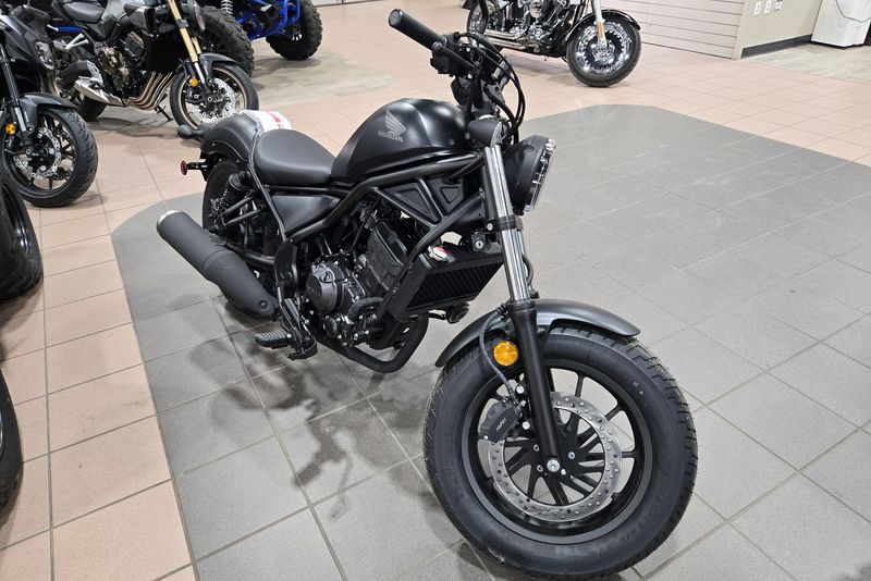 2025 HONDA REBEL 300 MATTE BLACK METALLIC 