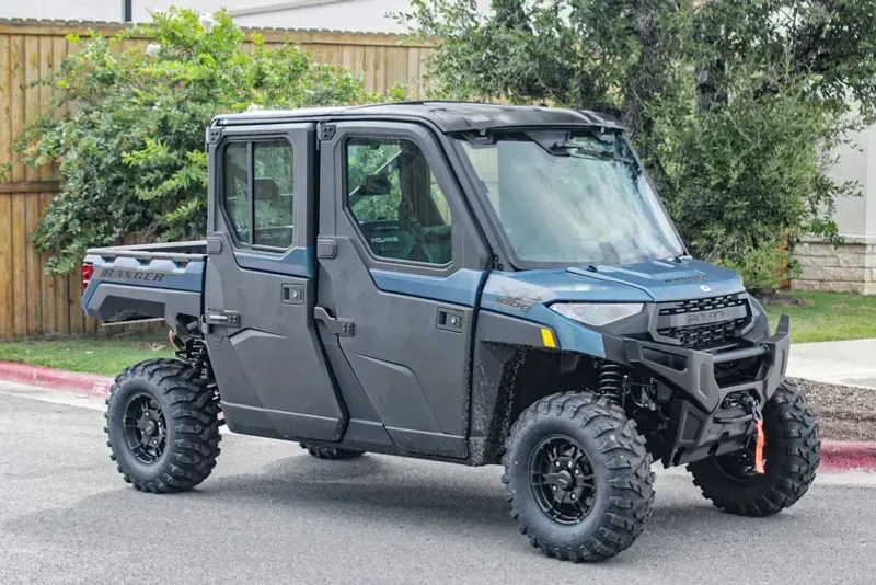 2025 POLARIS RANGER CREW XP 1000 NORTHSTAR EDITION ULTIMATE BLUE SLATE METALLIC SMOKE 