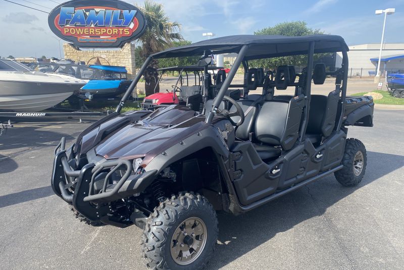 2024 YAMAHA VIKING VI EPS RANCH EDITION COPPER METALLIC in a COPPER METALLIC exterior color. Family PowerSports (877) 886-1997 familypowersports.com 