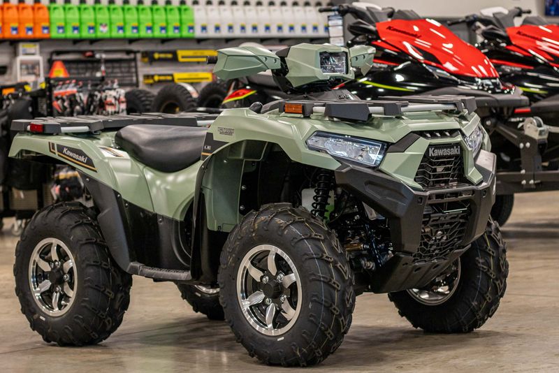2024 KAWASAKI BRUTE FORCE 750 4X4I EPS NEW LIGHT SAGE GREEN 