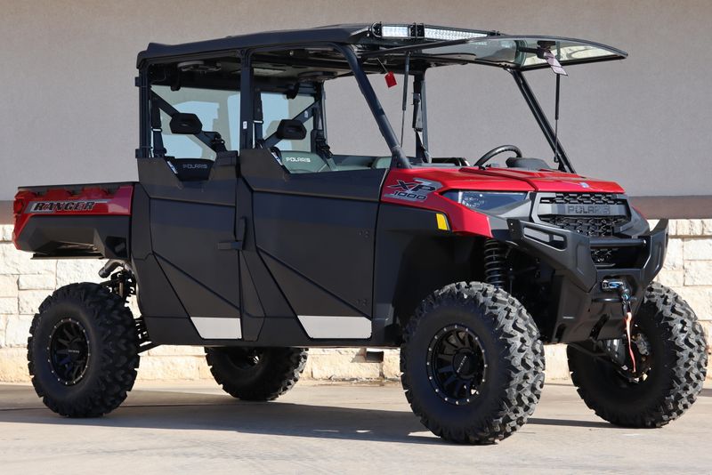 2025 POLARIS RANGER CREW XP 1000 PREMIUM SUNSET RED 