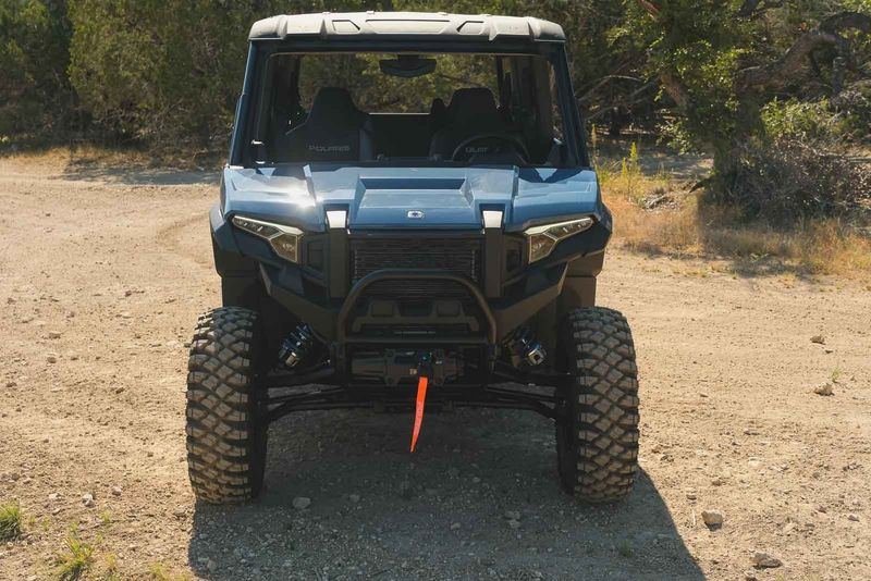 2024 POLARIS XPEDITION ADV 5 1000 Ult  Storm Blue in a BLUE exterior color. Family PowerSports (877) 886-1997 familypowersports.com 