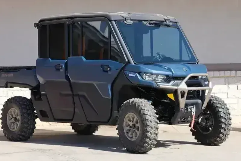 2025 CAN-AM DEFENDER MAX LIMITED CAB HD10 DUSTY NAVY 