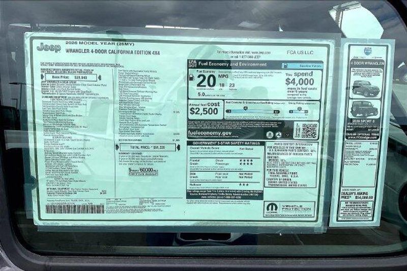 New 2026 Jeep Wrangler Unlimited 4-door SportImage 16