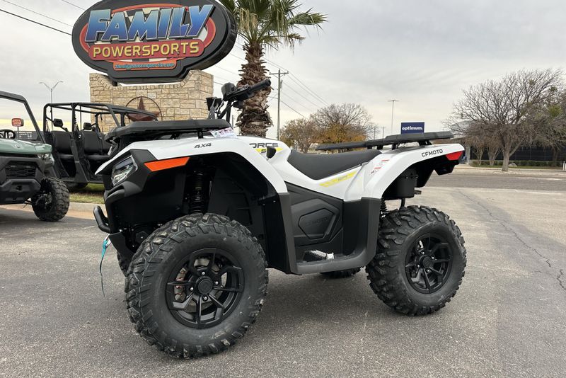 2025 CFMOTO CFORCE 500S PEARL WHITE 