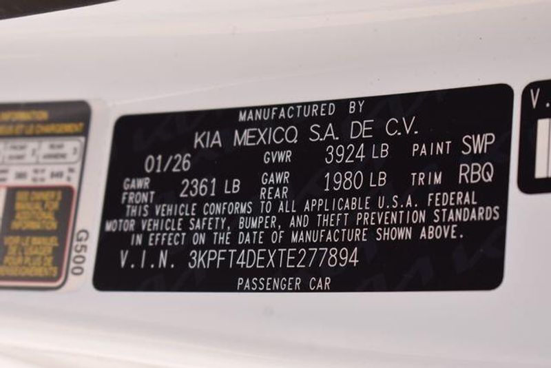 New 2026 Kia K4 LXSImage 32