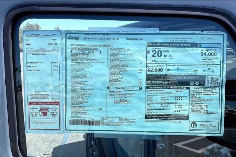 New 2026 Jeep Wrangler 4-door Sport SImage 15