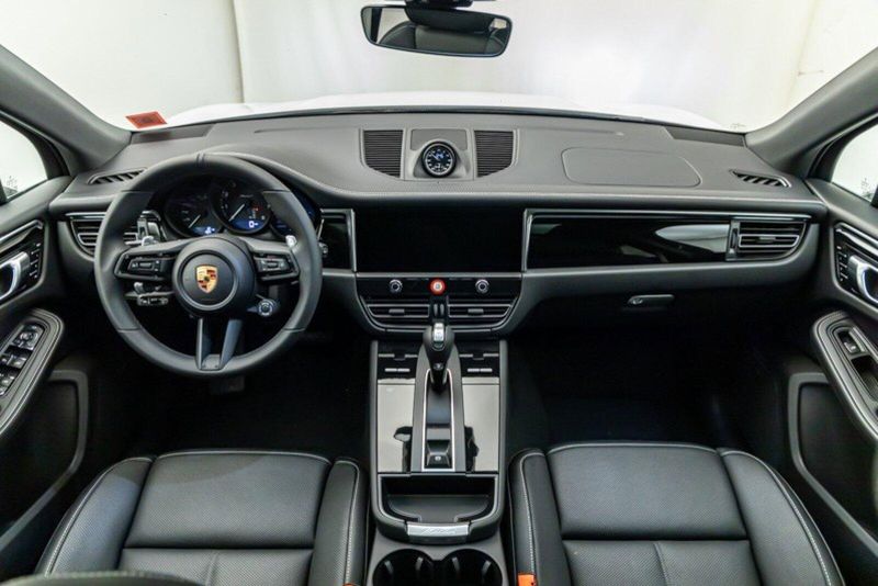 2024 Porsche Macan T in a Carrara White Metallic exterior color and Black w/Chalk Stitchinginterior. Lotus Manhattan 347-395-5714 lotusmanhattan.com 