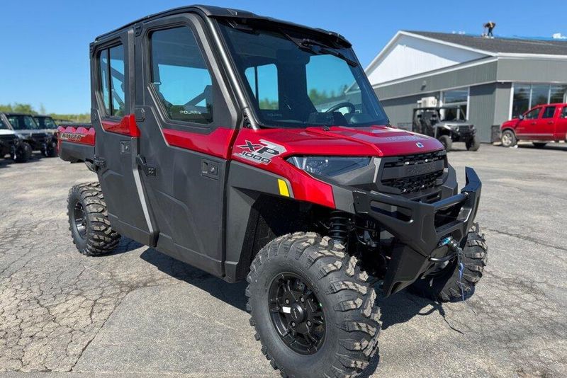 2025 POLARIS RANGER CREW XP 1000 NORTHSTAR EDITION ULTIMATE SUNSET RED 