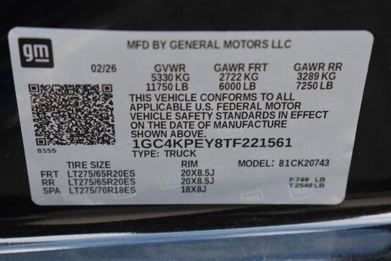 New 2026 Chevrolet Silverado 2500HD LTZImage 43