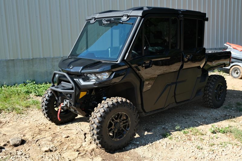 2025 CAN-AM DEFENDER MAX LONE STAR CAB HD10 STEALTH BLACK 