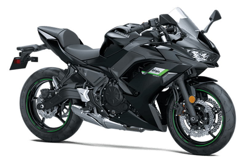 2025 KAWASAKI NINJA 650 METALLIC SPARK BLACK AND METALLIC FLAT SPARK BLACK 