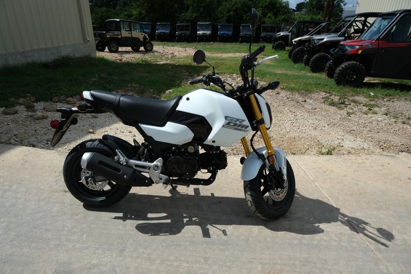 2025 HONDA GROM ABS PEARL WHITE 