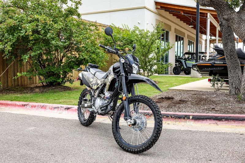 New 2026 KAWASAKI KLX 300  CYPHER CAMO BEIGE AND EBONY 