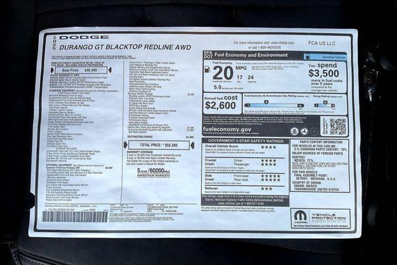 New 2025 Dodge Durango Gt Plus AwdImage 16