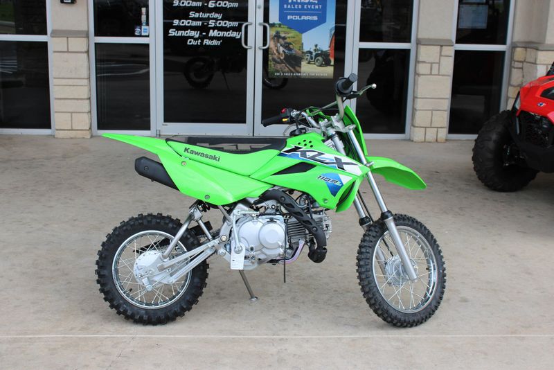 New 2026 KAWASAKI KLX110R L LIME GREEN 