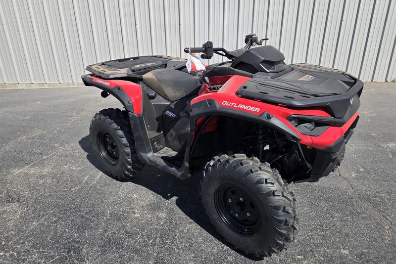 2025 CAN-AM OUTLANDER 850 DPS LEGION RED 
