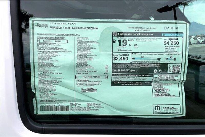 New 2027 Jeep Wrangler 4-door California EditionImage 16