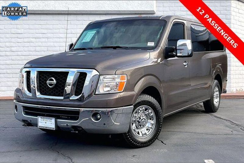 Used 2018 Nissan NV Passenger NV3500 HD SLImage 1