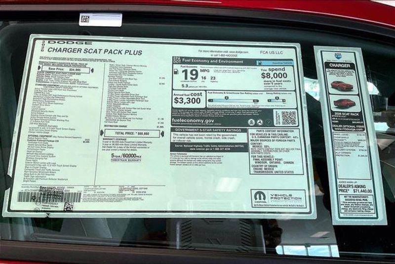 New 2026 Dodge Charger Scat Pack Plus 2-door AwdImage 16