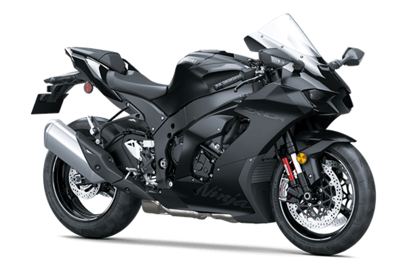 2025 KAWASAKI NINJA ZX10R ABS METALLIC FLAT SPARK BLACK AND EBONY 