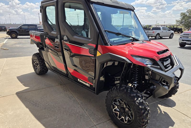 2025 KAWASAKI RIDGE CREW HAVAC CANDY PERSIMMON RED 