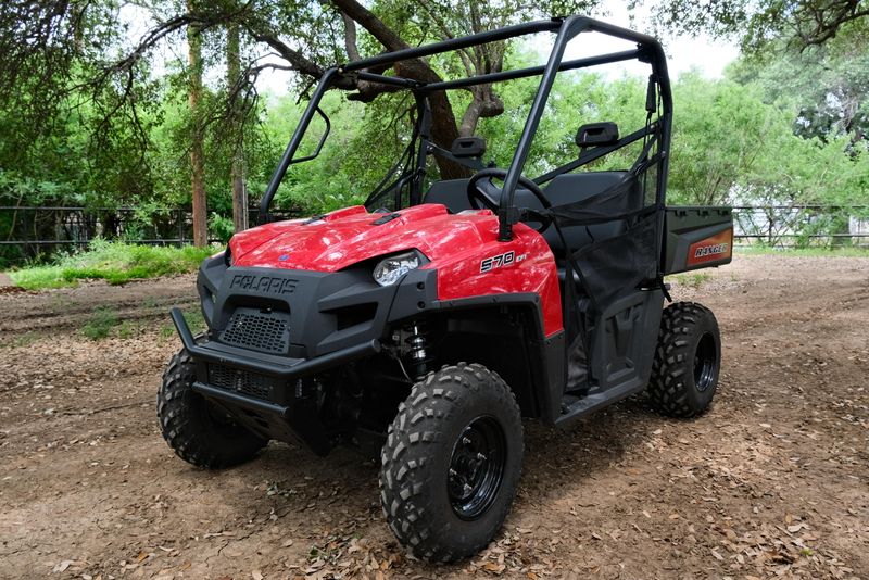 2021 POLARIS RANGER 570 FULLSIZE SOLAR RED 