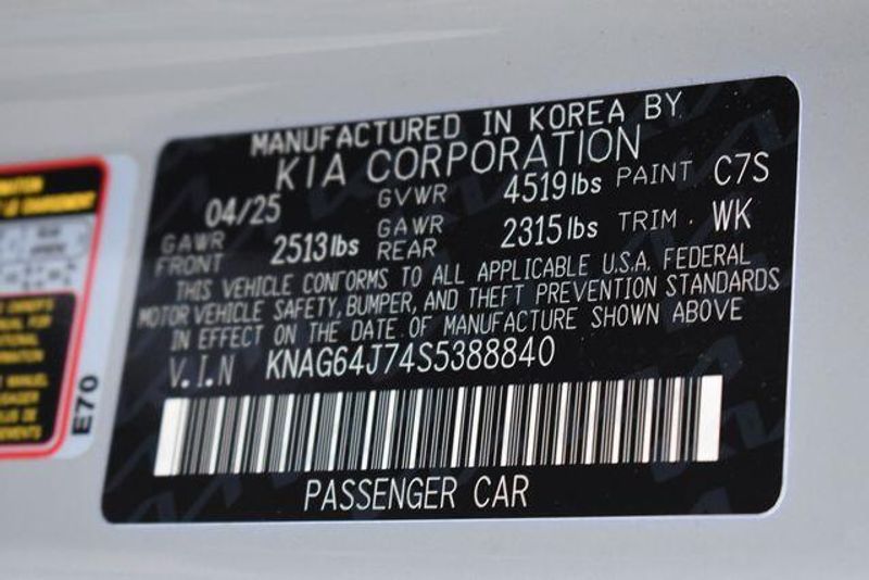 New 2025 Kia K5 GT-LineImage 37