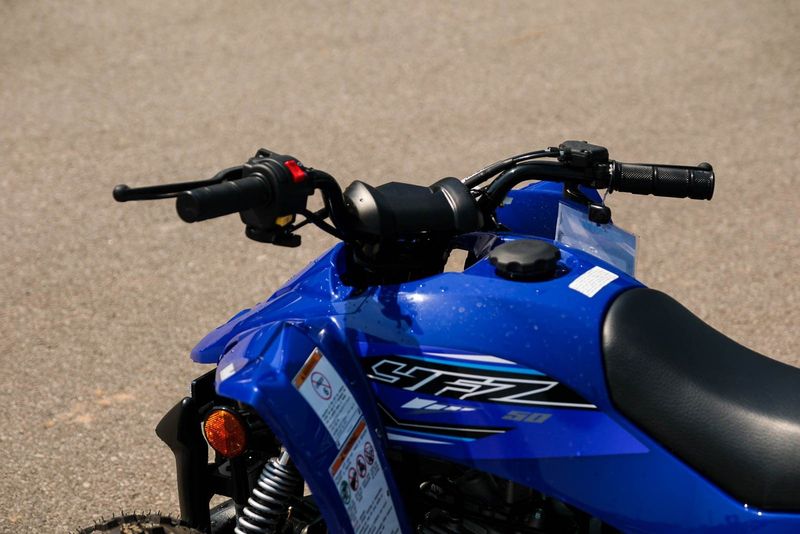 2024 YAMAHA YFZ 50 in a BLUE exterior color. Family PowerSports (877) 886-1997 familypowersports.com 