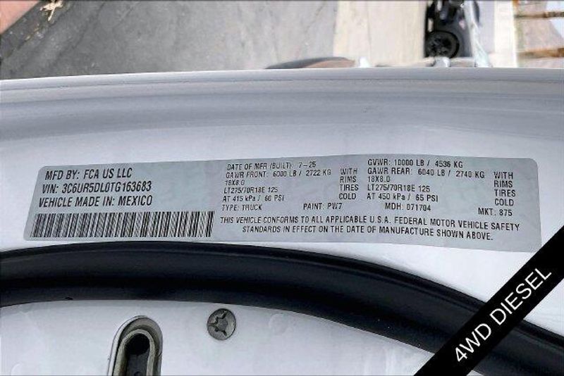 Used 2026 RAM 2500 Big HornImage 33