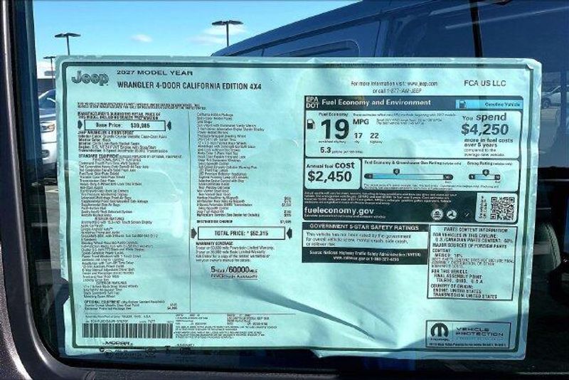New 2027 Jeep Wrangler Sport SImage 15