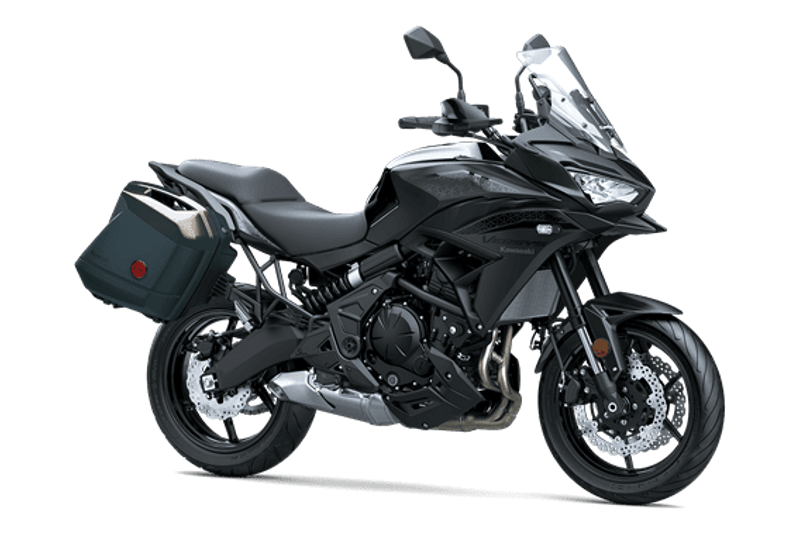 2023 KAWASAKI VERSYS 650 LT METALLIC SPARK BLACK AND METALLIC FLAT SPARK BLACK 