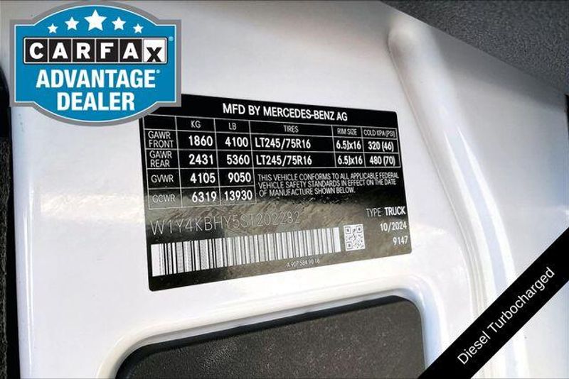 Used 2025 Mercedes-Benz Sprinter 2500 Crew 144 WBImage 30