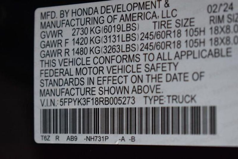 Used 2024 Honda Ridgeline SportImage 14