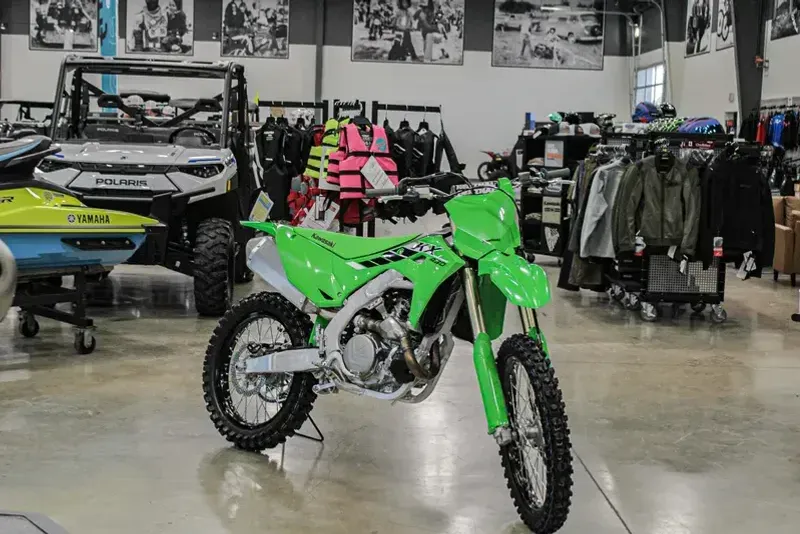 2025 KAWASAKI KX450 LIME GREEN 