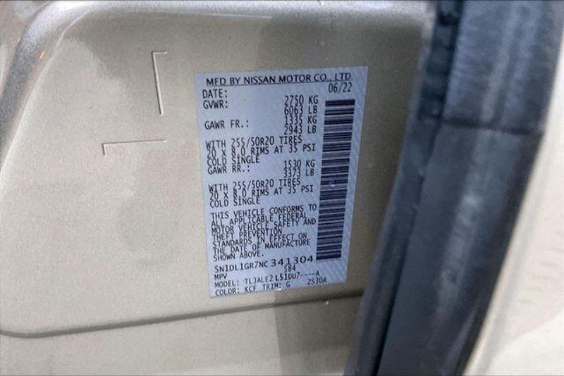 Used 2022 INFINITI QX60 SensoryImage 31
