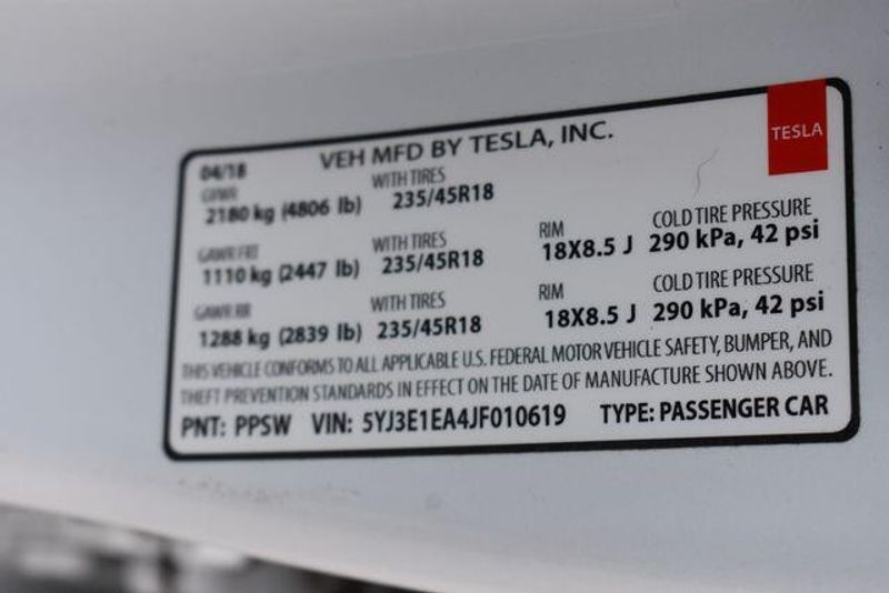 Used 2018 Tesla Model 3 Long RangeImage 30