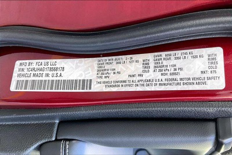 New 2026 Jeep Grand Cherokee Laredo X 4x4Image 15