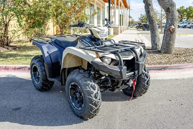 2025 YAMAHA KODIAK 450 EPS SE DESERT TAN AND MIDNIGHT BLUE 