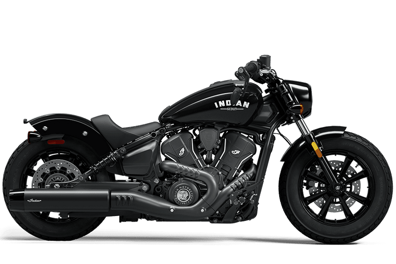 2025 INDIAN MOTORCYCLE SCOUT BOBBER BLACK METALLIC 