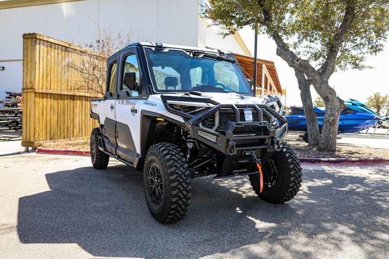 2025 POLARIS RANGER CREW XD 1500 NORTHSTAR EDITION ULTIMATE GHOST WHITE METALLIC SMOKE 