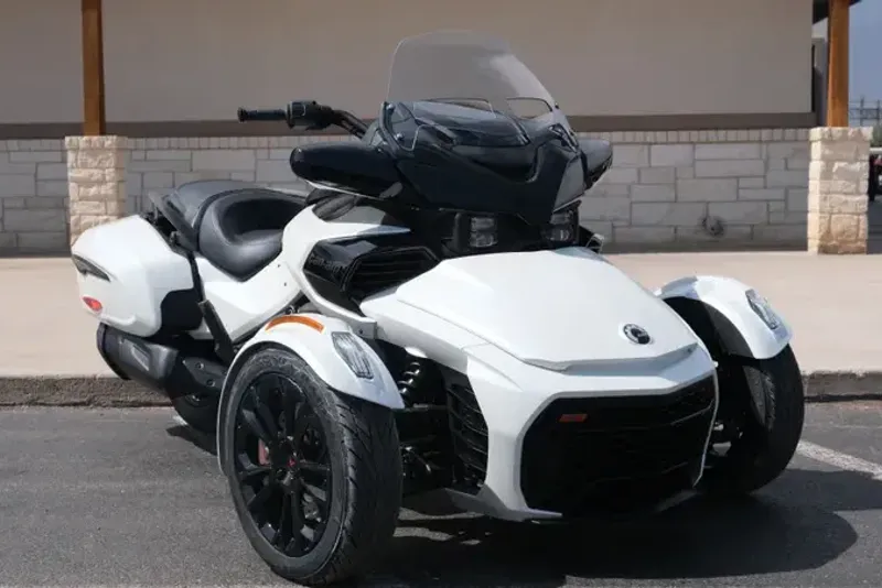 2025 CAN-AM SPYDER F3T PEARL WHITE 