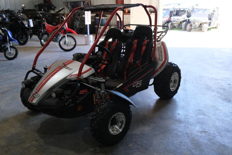 2024 HAMMERHEAD GTS150 PLATINUM SILVER RED 