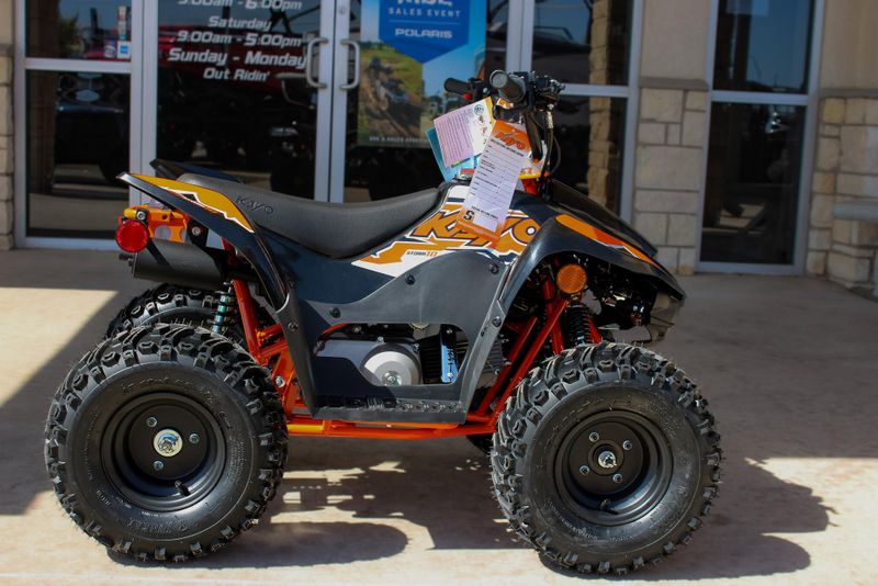 2025 KAYO STORM 70 METALLIC BLACK  in a METALLIC BLACK exterior color. Family PowerSports (877) 886-1997 familypowersports.com 