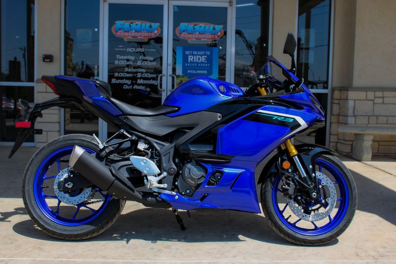 2025 YAMAHA YZFR3 ABS TEAM BLUE 