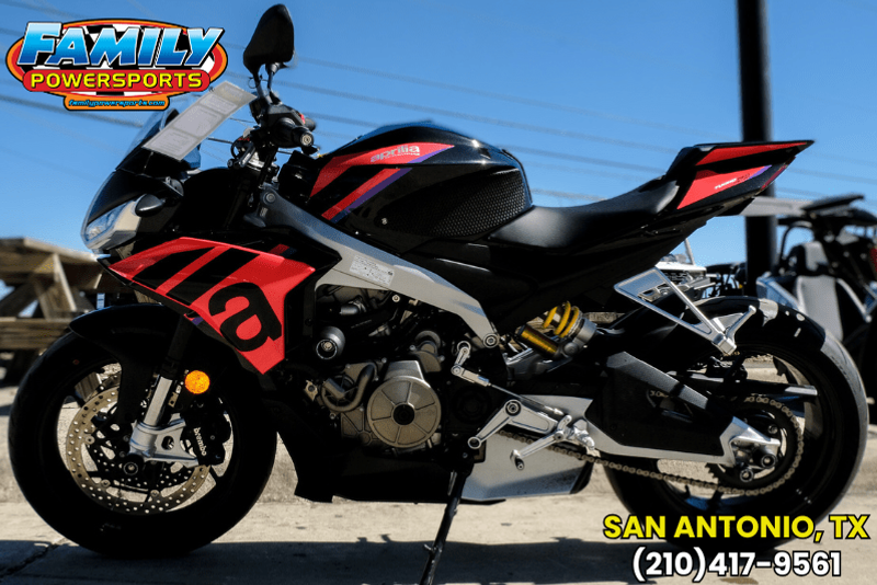 2023 APRILIA TUONO 660 FACTORY BLACK AND RED 