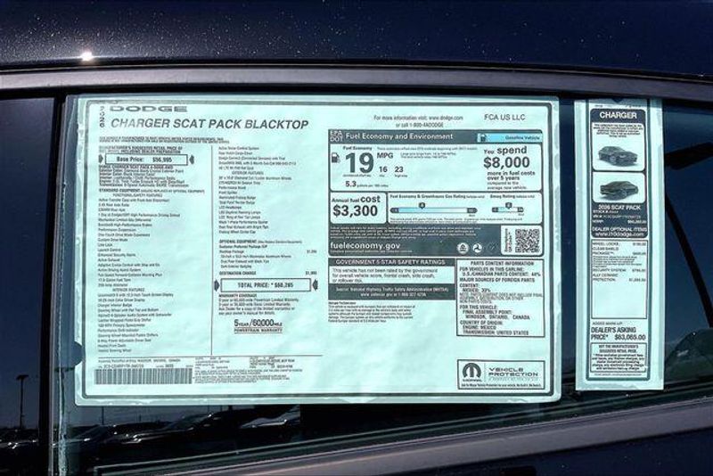 New 2026 Dodge Charger Scat Pack 4-door AwdImage 15