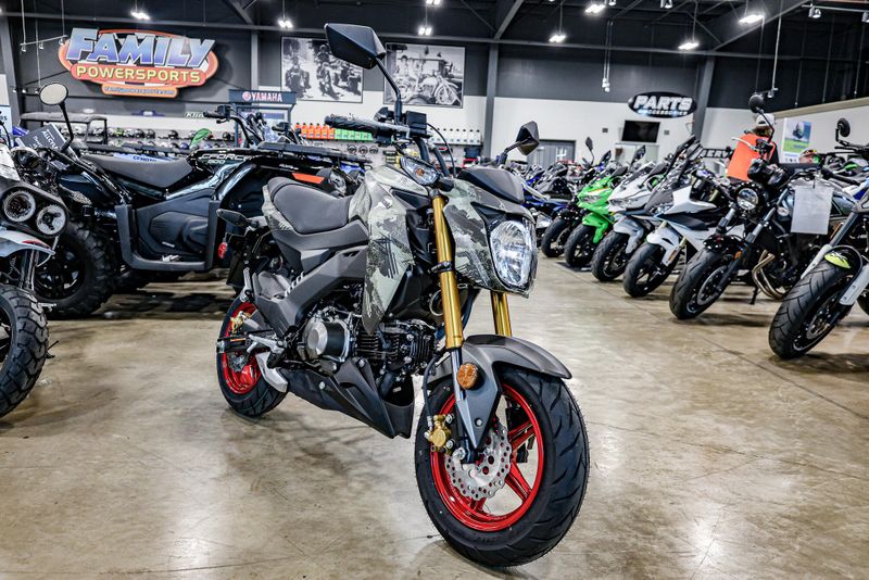 2025 KAWASAKI Z125 PRO CYPHER CAMO TAN 