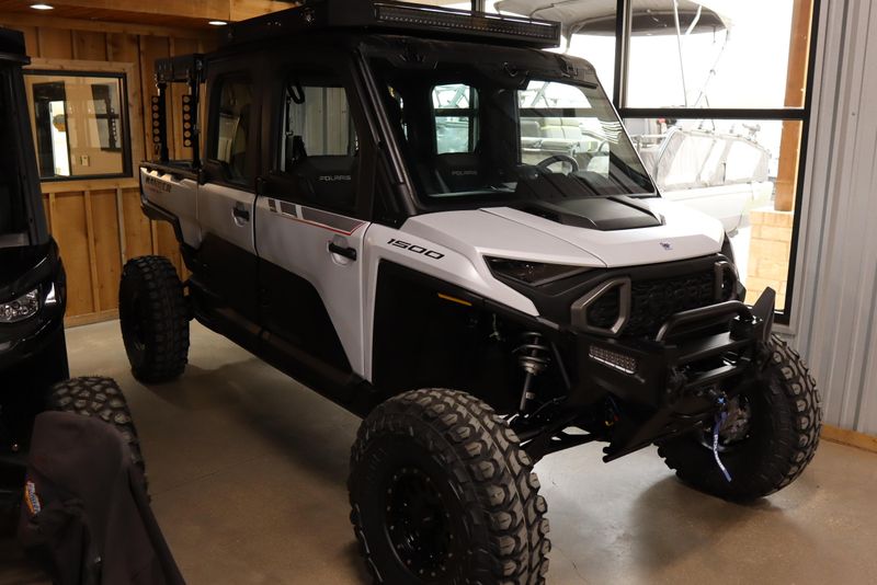 2025 POLARIS RANGER CREW XD 1500 NORTHSTAR EDITION ULTIMATE GHOST WHITE METALLIC SMOKE 