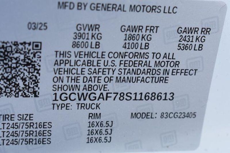 New 2025 Chevrolet Express 2500 Work VanImage 33